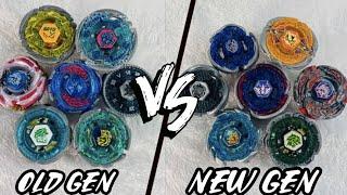 Beyblade New Gen vs Old Gen Team Battle! (INSANE METAL FIGHT!!!)