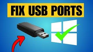 How To Fix USB Ports Not Working (Windows 11)