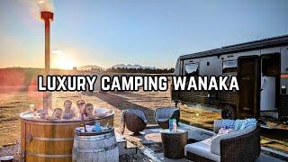 Our night of Luxury | Parking next to a hot tub