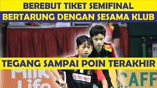 Tegang sampai Poin Terakhir [ Ganda Pemula Putra Home Tournament Klub Mitra PB Djarum ]