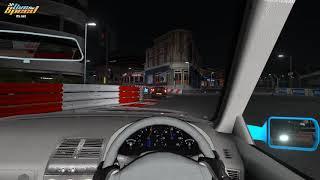 Night racing at South City with AI drivers in Live for Speed