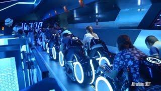 [HD] Amazing TRON Coaster Ride-through - Shanghai Disneyland