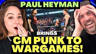 PAUL HEYMAN IS BACK & BRINGS CM PUNK FOR WARGAMES!! | WWE SMACKDOWN