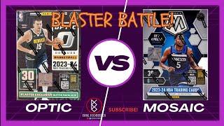 HOW MANYWEMBY'S DID WE HIT?!!2023-24 Optic VS Mosaic Blaster Battle!Choose your side!#basketball