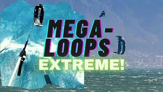 Mega Loops - EXTREME I Short lines Kitesurfing Jumps I Josh Emanuel