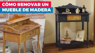 Cómo restaurar y pintar un mueble de madera