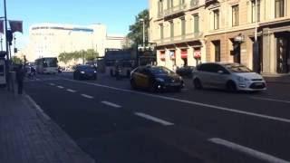 Barcelona Spain traffic