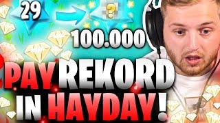 100.000 DIAMANTEN IN HAYDAY! - SO schnell gehen SIE WEG... | Hayday Maxed Challenge