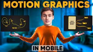 How to Edit Motion Graphics on Phone Without Using After Effects