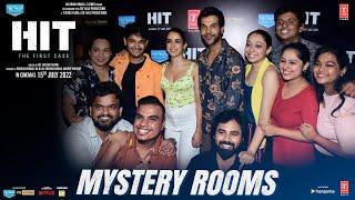 HIT Mystery Rooms Unit with Rajkummar R & Sanya M - HIT: The First Case | Dr. Sailesh | Bhushan K