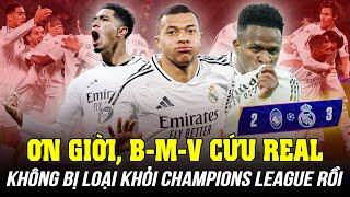 ƠN GIỜI, BMV CỨU REAL KHÔNG BỊ LOẠI KHỎI CHAMPIONS LEAGUE RỒI