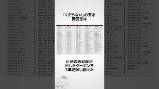 岡田悠に関する雑学 #shorts