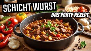 Schicht Wurst - das nächste Partygulasch Rezept | The BBQ BEAR