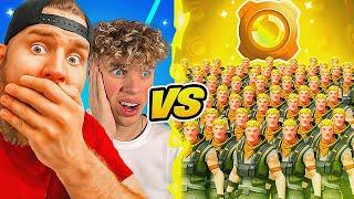 100 SPIELER vs. STANDART SKILL & DAVENITE in FORTNITE!