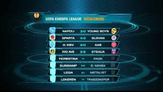 Todos los resultados de la Europa League