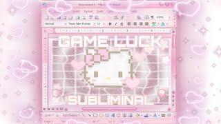 GAME LUCK || character + item luck subliminal