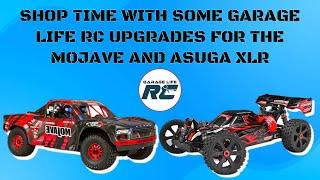 Garage life RC upgrades for the ARRMA Mojave and Team Corally Asuga XLR