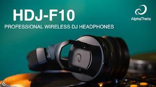 HDJ-F10 Professional Wireless DJ Headphones - Overview