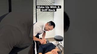 Neck Pain Relief #asmr #chiropractor #adjustment