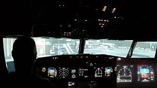 Solo flight from LEIB (Ibiza) to LFPO (Paris Orly) in B737-800 homecockpit (P3D V4 PROSIM)