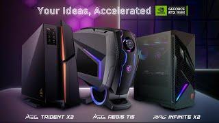 Your Ideas, Accelerated by NVIDIA Studio | MSI