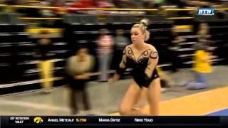 Maria Ortiz (Iowa) 2016 Vault vs Nebraska 9.8