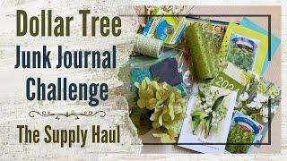 Hidden Gems at the Dollar Tree for a Junk Journal Challenge