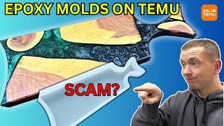 I Bought a TEMU Epoxy Mold - What Could Go Wrong? Create Art At the Fraction of the Cost! TEMU Tools