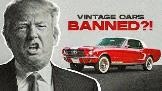 US Gov's Shocking Plan to Ban Vintage Cars by 2025! 