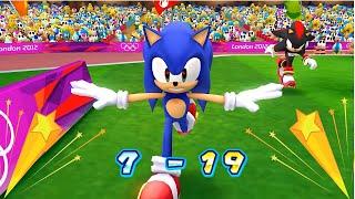 London 2012 Football Sonic vs Donkey Kong – A Clash of Speed and Strength!