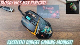 Bloody W63 Max Gaming Mouse - The Renegade, The Outlaw!