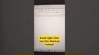 Avoid right click! Use this Shortcut as a right click instead #shortcutkeys #windows