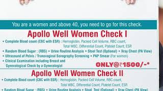 Apollo Hospitals Ahmedabad - Health Checkup Plan