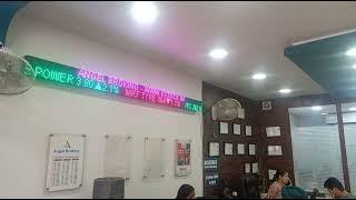 LED STOCK MARKET TICKER DISPLAY