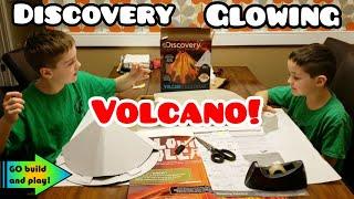 Discovery Glowing Volcano Build and Review!