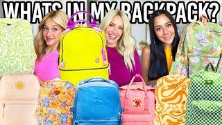 WHAT'S iN MY BACKPACK + WATER BOTTLE SHOPPiNG + MUST-HAVES = BACK TO SCHOOL!