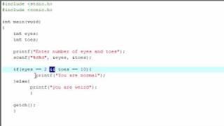 C Programming Tutorial - 10 - Logical Operators