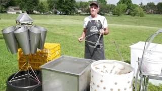 Featherman Equipment  Manual Dunker and Shackles Installation