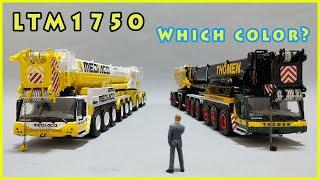 WSI 1/50 LIEBHERR LTM 1750-9.1 MEDIACO THOMEN 750t crane model 51-2066 51-2069 크레인모형 중장비모형 중장비차