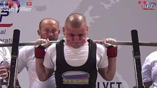Sergey Gladkikh - 1st Place 820kg *WR Total* - 66kg Class 2019 IPF World Open
