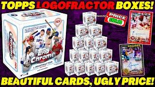 *BEAUTIFUL CARDS, UGLY PRICE! 2024 TOPPS CHROME LOGOFRACTOR BASEBALL BOXES!️