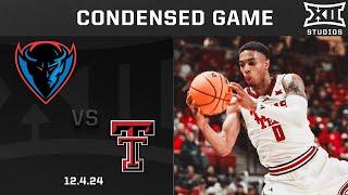 DePaul vs. Texas Tech Condensed Game | 2024-25 Big 12 Men's Basketball