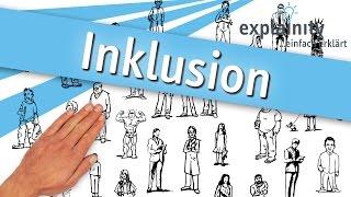 Inklusion einfach erklärt (explainity® Erklärvideo)