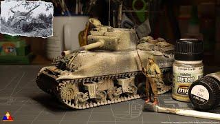 How to Weather Scale Model Tanks: Normandy Breakout Campaign (Summer '44)