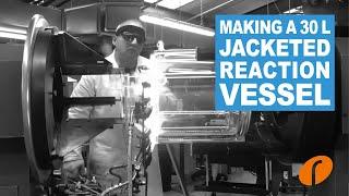 Scientific glassblowing - How to make a glass 30 L jacketed reaction vessel for Reactor-Ready Pilot