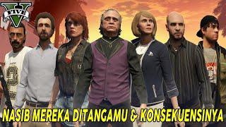 TAK DISANGKA ! NASIB 10 KARAKTER "PENTING" GTA 5 INI ADA DITANGANMU & SEMUA KONSEKUENSINYA - PART 1