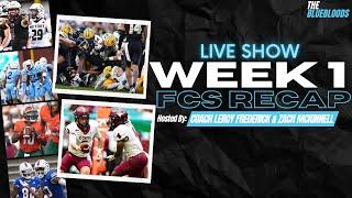 LIVE: Week 1 FCS Football Recap | The Bluebloods