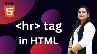 HR Tag in HTML || HTML Tutorial for beginners in Hindi || #zedking #zedkingkaithal #htmltutorial