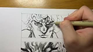 JoJo's Bizarre Adventure - Manga Drawing ジョジョの奇妙な冒険マンガの描き方 | ステップバイステップのマンガアート