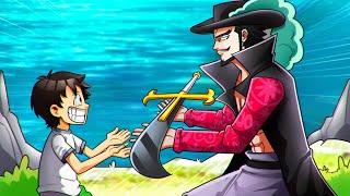 What if Luffy met Mihawk instead of Shanks?